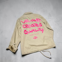 COACH JACKET 2026AW 「VOLUME CREATES QUALITY」 / BEIGE / M / L / XL