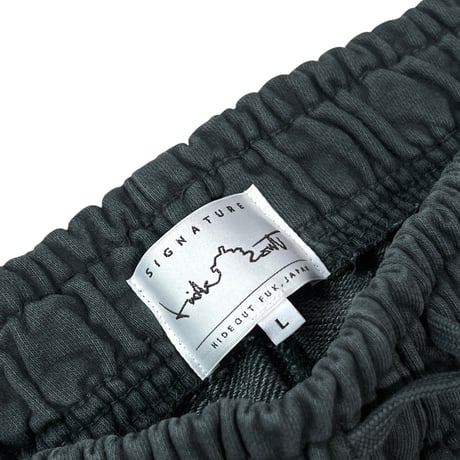 【SIGNATURE】BAGGY SWEAT PANTS / VINTAGE BLACK/M/L/XL