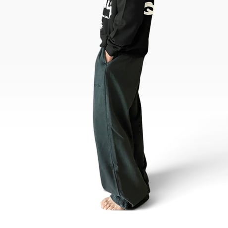 【SIGNATURE】BAGGY SWEAT PANTS / VINTAGE BLACK/M/L/XL