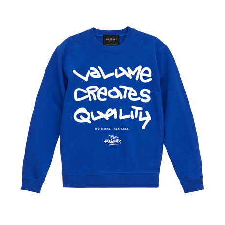 「VOLUME CREATES QUALITY」10.2 ONZ SWEAT//M/L/XL