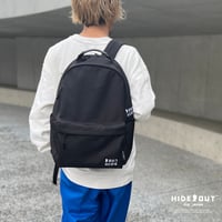 CORDURA BAG PACK - FRONT LOGO刺繍ver. BLACK / ONE SIZE