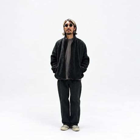 【受注生産】Reversible Nylon Fleece Jacket / BLACK / S / M / L