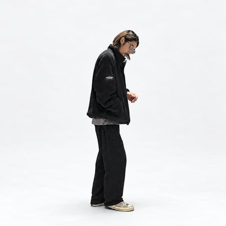 【受注生産】Reversible Nylon Fleece Jacket / BLACK / S / M / L