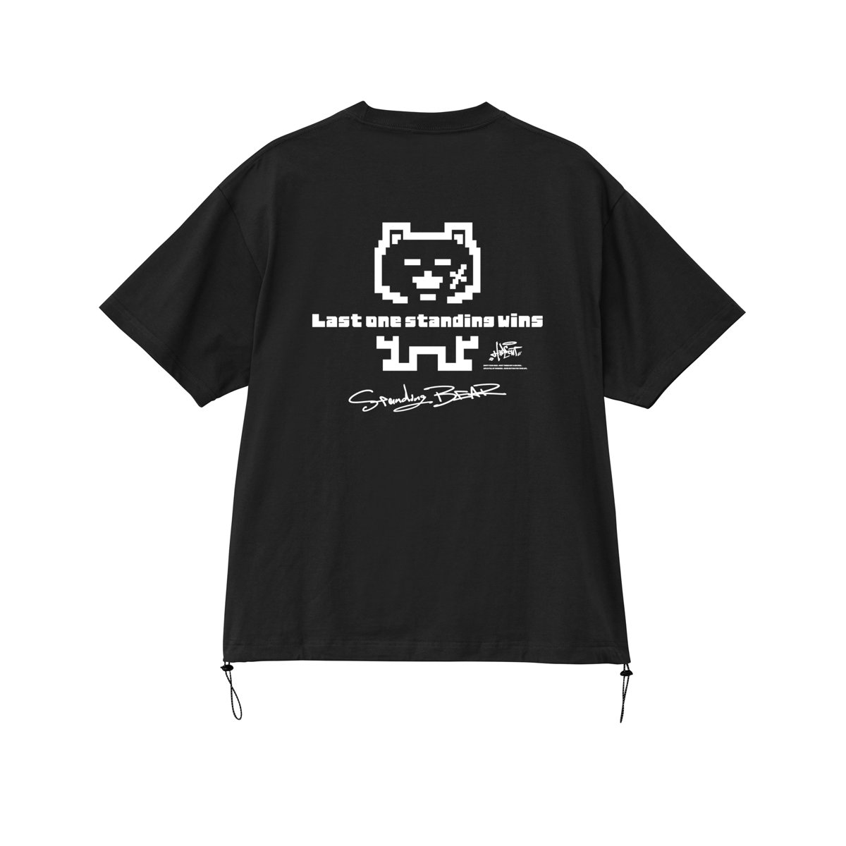 限定受注カラー】「STANDING BEAR」ボックスシルエットコードTシャツ