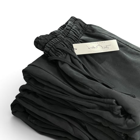 【SIGNATURE】BAGGY SWEAT PANTS / VINTAGE BLACK/M/L/XL