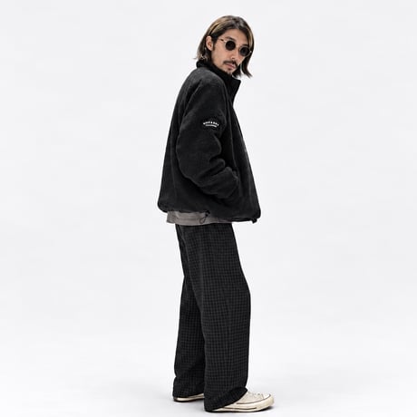 【受注生産】Reversible Nylon Fleece Jacket / BLACK / S / M / L