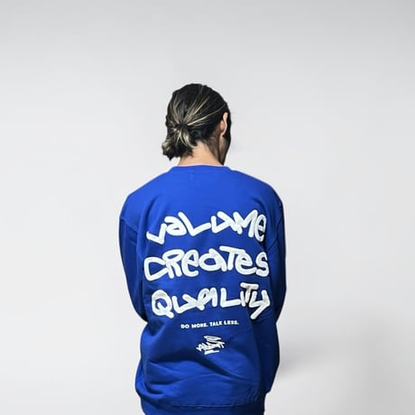 「VOLUME CREATES QUALITY」10.2 ONZ SWEAT//M/L/XL