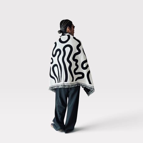 【予約販売】-限定枚数- Original Jacquard Blanket - BLEND IN vol.2 / W160cm×H90cm