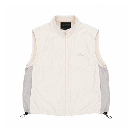 「STREET-LOGO」 NYLON VEST / IVORY / S / M / L