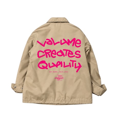 COACH JACKET 2026AW 「VOLUME CREATES QUALITY」 / BLACK / M / L / XL