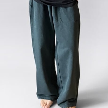 【SIGNATURE】BAGGY SWEAT PANTS / VINTAGE BLACK/M/L/XL