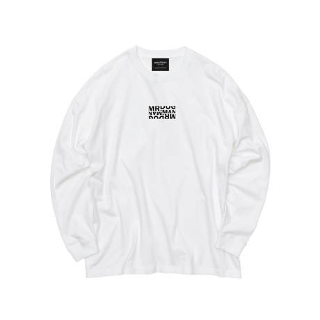 「MR.DOGMAN-SKATE」 BIG LONG SLEEVE T-SHIRTS / WHITE/S/M/L