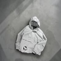 HIGH DENSTIY COTTON ANORAK PARKA /SILVER/S/M/L