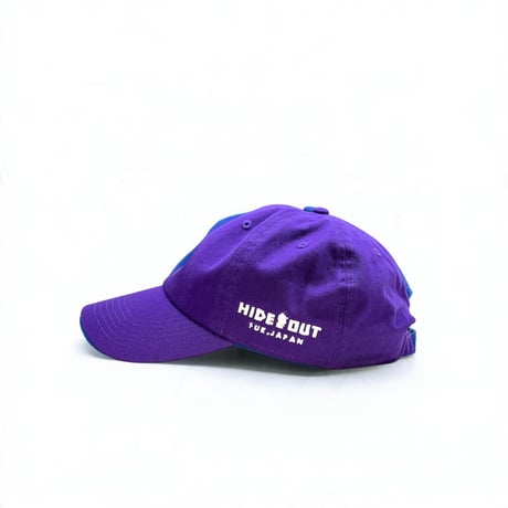 side LOGO BASEBALL CAP / PURPLE / BLUE / ORANGE / GREY