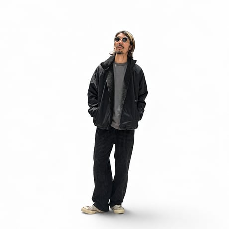 【受注生産】Reversible Nylon Fleece Jacket / BLACK / S / M / L