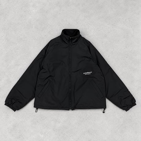 【受注生産】Reversible Nylon Fleece Jacket / BLACK / S / M / L