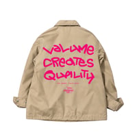 COACH JACKET 2026AW 「VOLUME CREATES QUALITY」 / BEIGE / M / L / XL