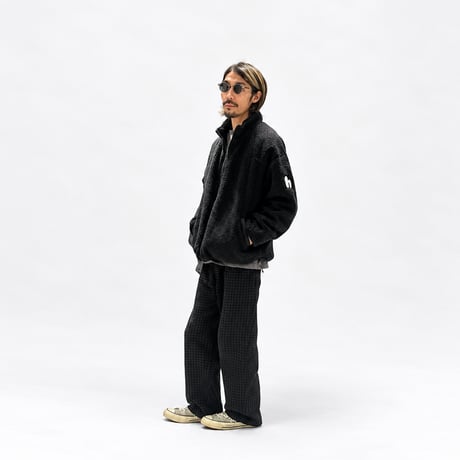 【受注生産】Reversible Nylon Fleece Jacket / BLACK / S / M / L