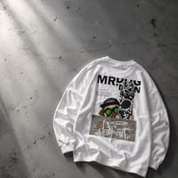 「MR.DOGMAN-SKATE」 BIG LONG SLEEVE T-SHIRTS / WHITE/S/M/L