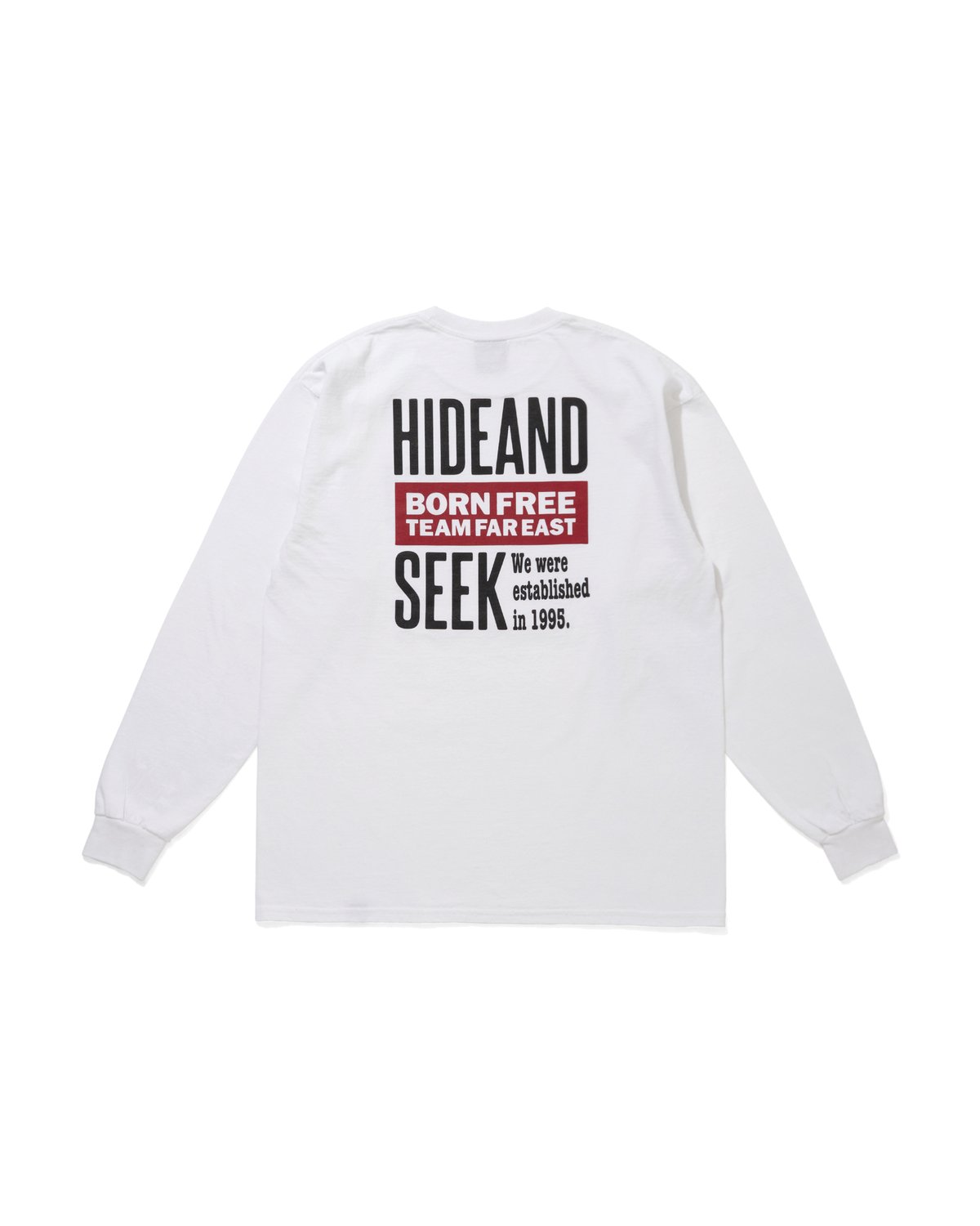 Team Far East L/S Tee | HIDE AND SEEK Official
