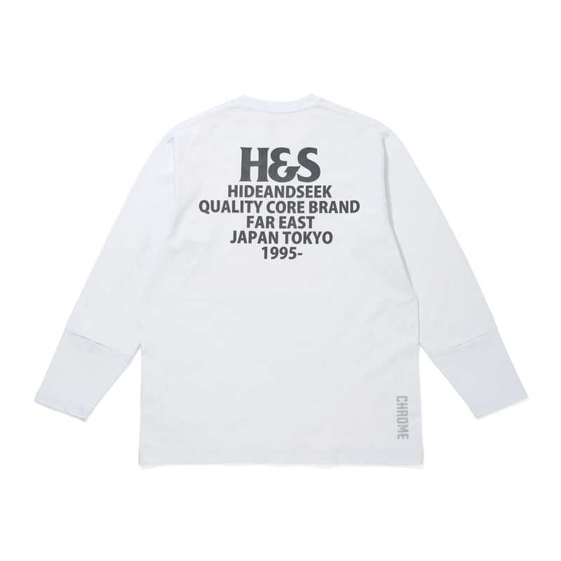 H&S×Chrome 8℃- L/S Tee (Flag Shop Limited) | H