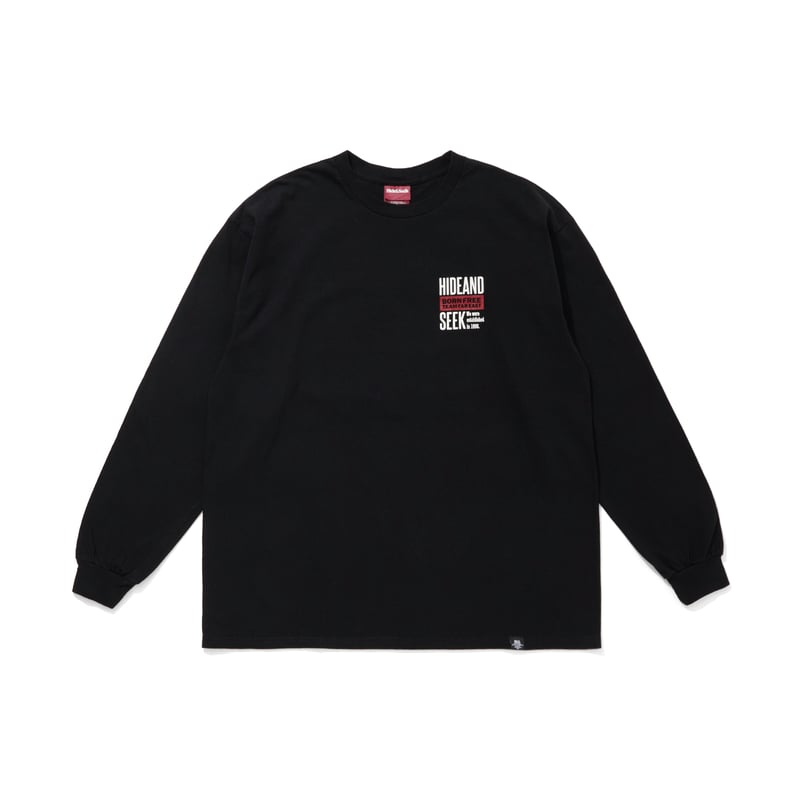 Team Far East L/S Tee | HIDE AND SEEK Official