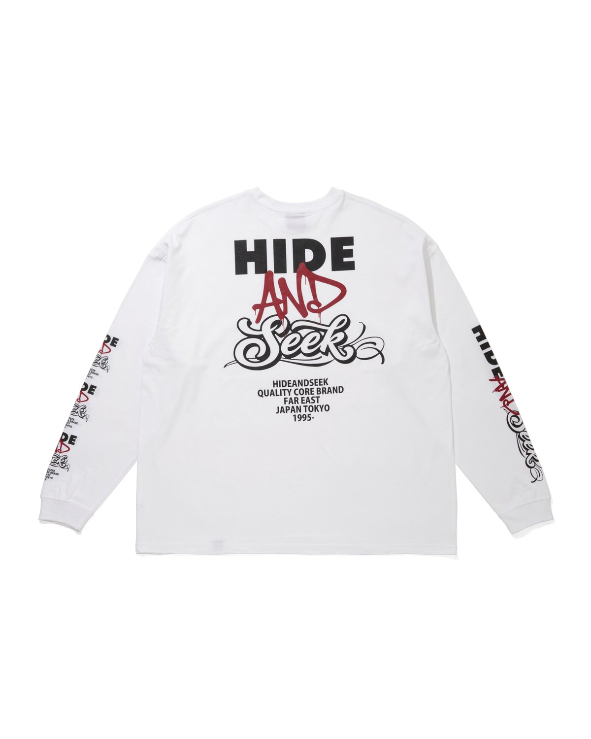 AND L/S Tee | HIDE AND SEEK Official Web Shop
