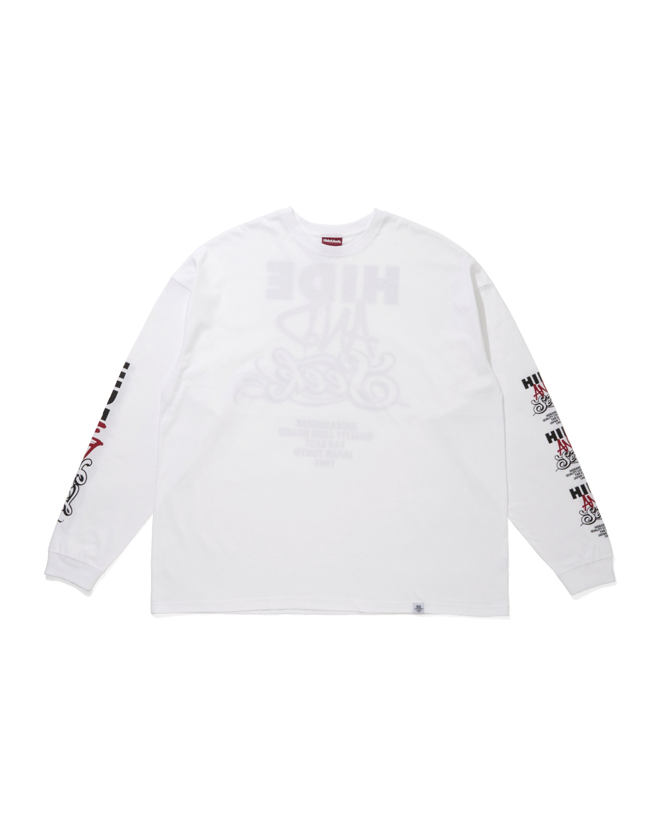 AND L/S Tee | HIDE AND SEEK Official Web Shop