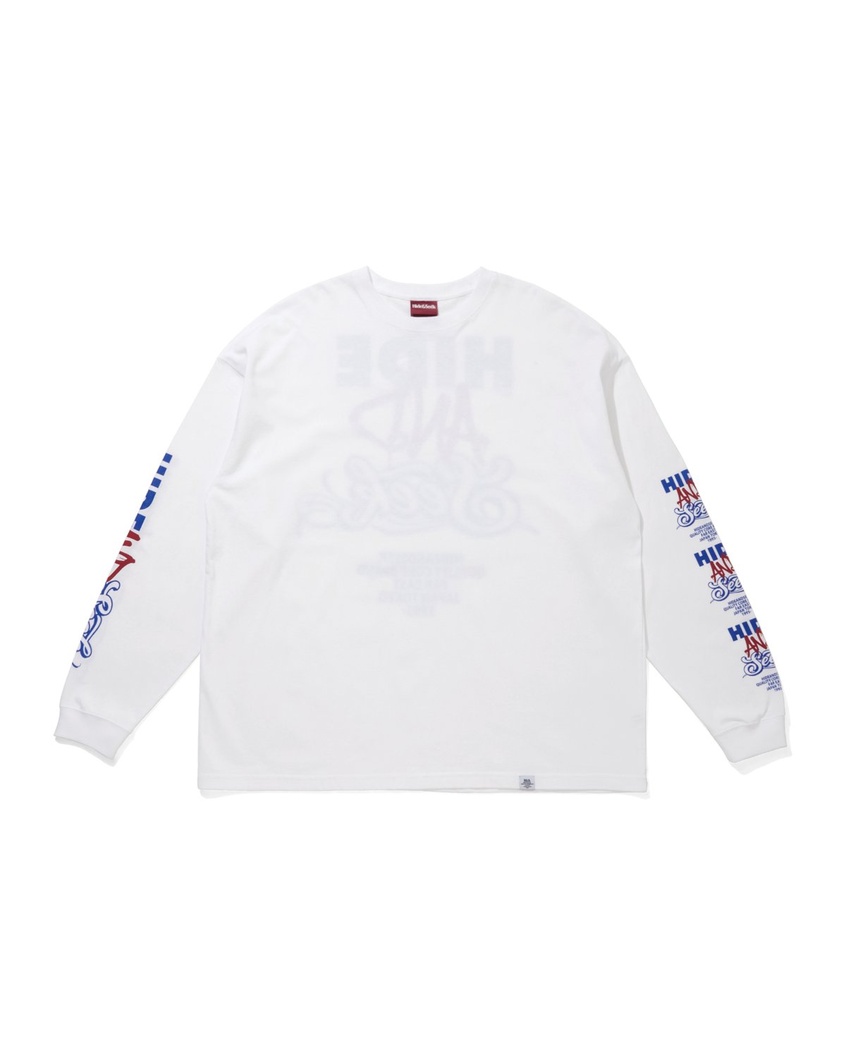 AND L/S Tee | HIDE AND SEEK Official Web Shop