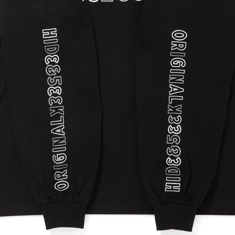 "HideandSeek × Toru Nishiura" Original L/S Tee