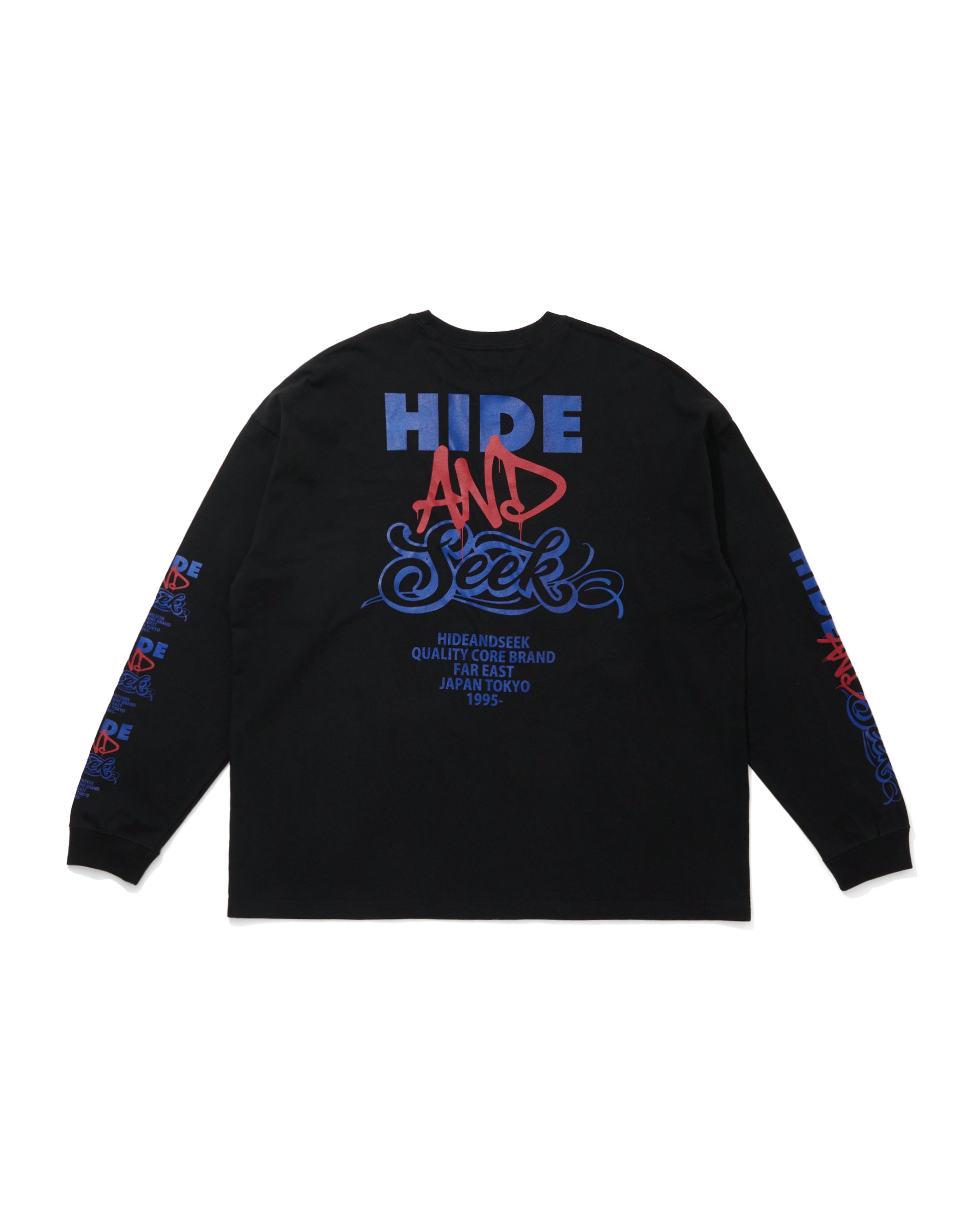 AND L/S Tee | HIDE AND SEEK Official Web Shop