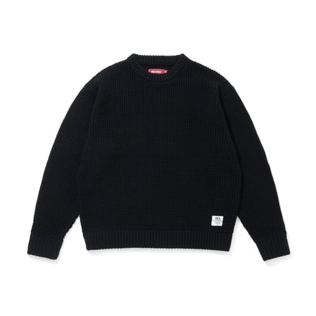 Heavy Waffle Knit Sweater(26aw)