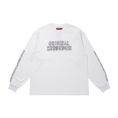 "HideandSeek × Toru Nishiura" Original L/S Tee