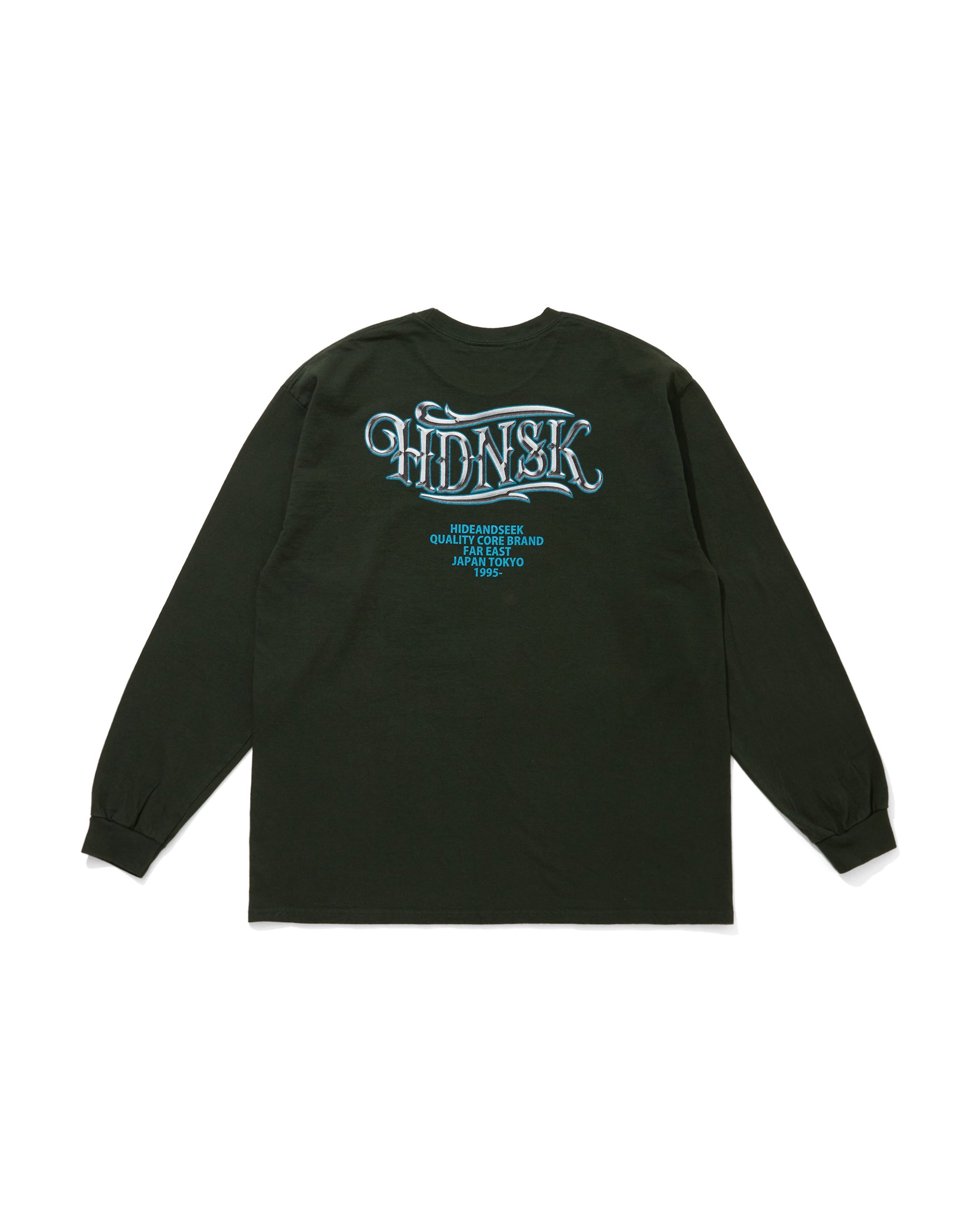 X-Logo L/S Tee | HIDE AND SEEK Official Web Shop