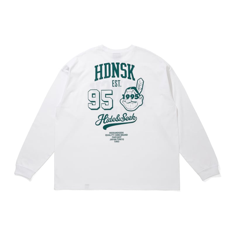 College L/S Tee(26aw) | HIDE AND SEEK Official