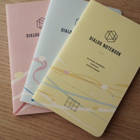 ＜夏季限定＞ダイアログノート水風船Edition（3冊セット）｜DN001（方眼）
