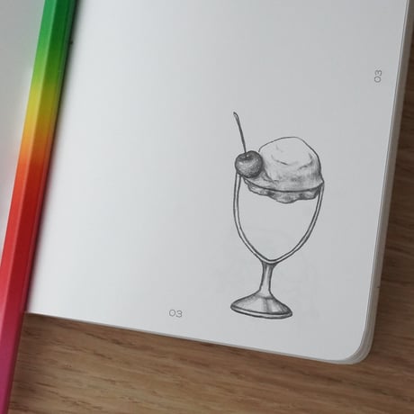 塗り絵ができるダイアログノートアート（3冊+色鉛筆セット）｜晴夏Edition