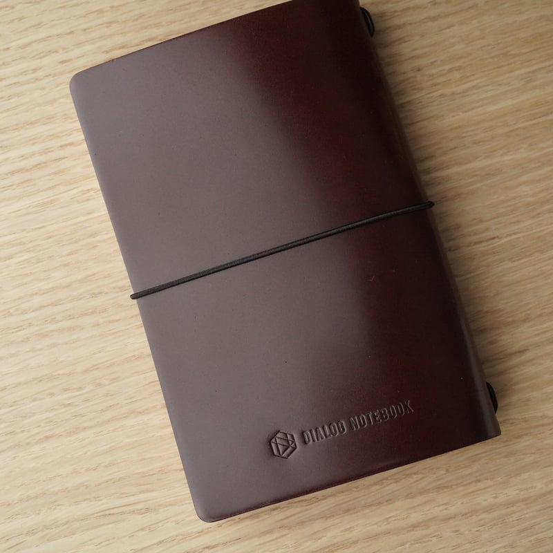DNレザーノートカバー（コードバン） | DIALOG NOTEBOOK STORE
