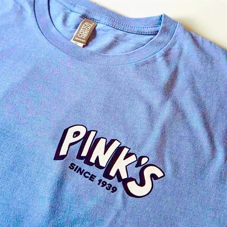 PINK’S HOTDOGS T-shirt（SKYBLUE）