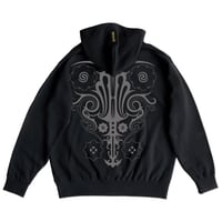 BORNEO-HEAVEN - ZIP (BLK-M.GRY)