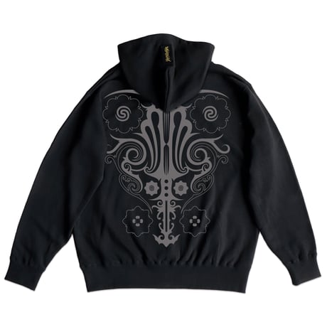 BORNEO-HEAVEN - ZIP (BLK-M.GRY)
