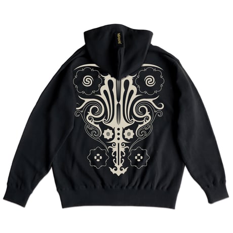 BORNEO-HEAVEN - ZIP (BLK-O.WHT)