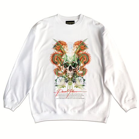 ETERNAL VERDANDI CREW SWEAT (WHITE)