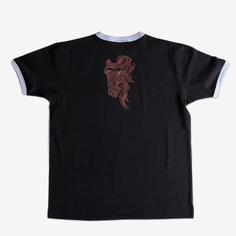 AUN TRIBAL SST (BLK-M.RED)