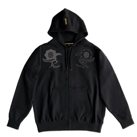BORNEO-HEAVEN - ZIP (BLK-M.GRY)