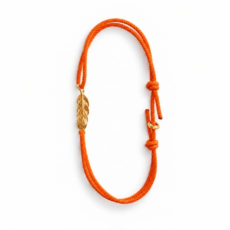 N.FEATHER CORD BRACELETS