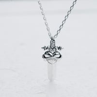 LABYRINCE DAGGER NECKLACE