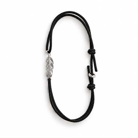 N.FEATHER CORD BRACELETS