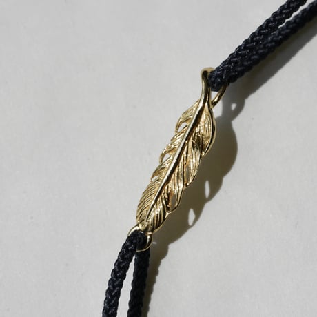 N.FEATHER CORD BRACELETS