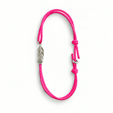 N.FEATHER CORD BRACELETS
